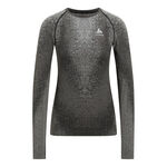 Vêtements Odlo Odlo Blackcomb Eco Big Logo Top Crew Neck Maillot De Corps Femmes-Noir