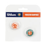Accessoires Raquettes Wilson ROLAND GARROS DAMPENERS 2Pack