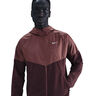 Miler Veste running Hommes - rouge foncé, bronze