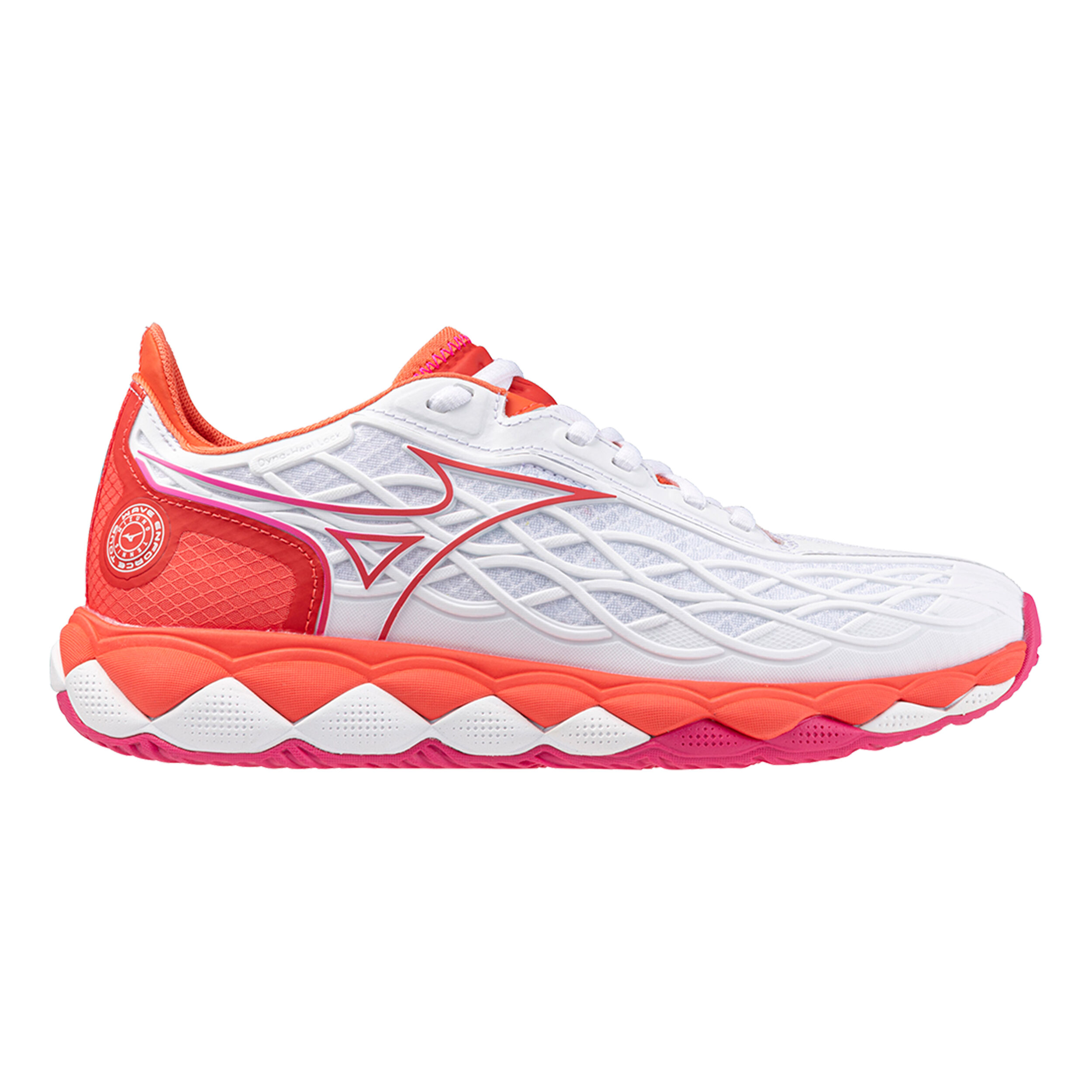 Buy Mizuno Wave Enforce Tour Chaussure Tout Terrain Femmes Blanc Orange online Tennis Point CH