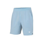 V&ecirc;tements de tennis Tecnifibre Tecnifibre TEAM STRETCH SHORT WHITE Shorts Hommes-bleu clair