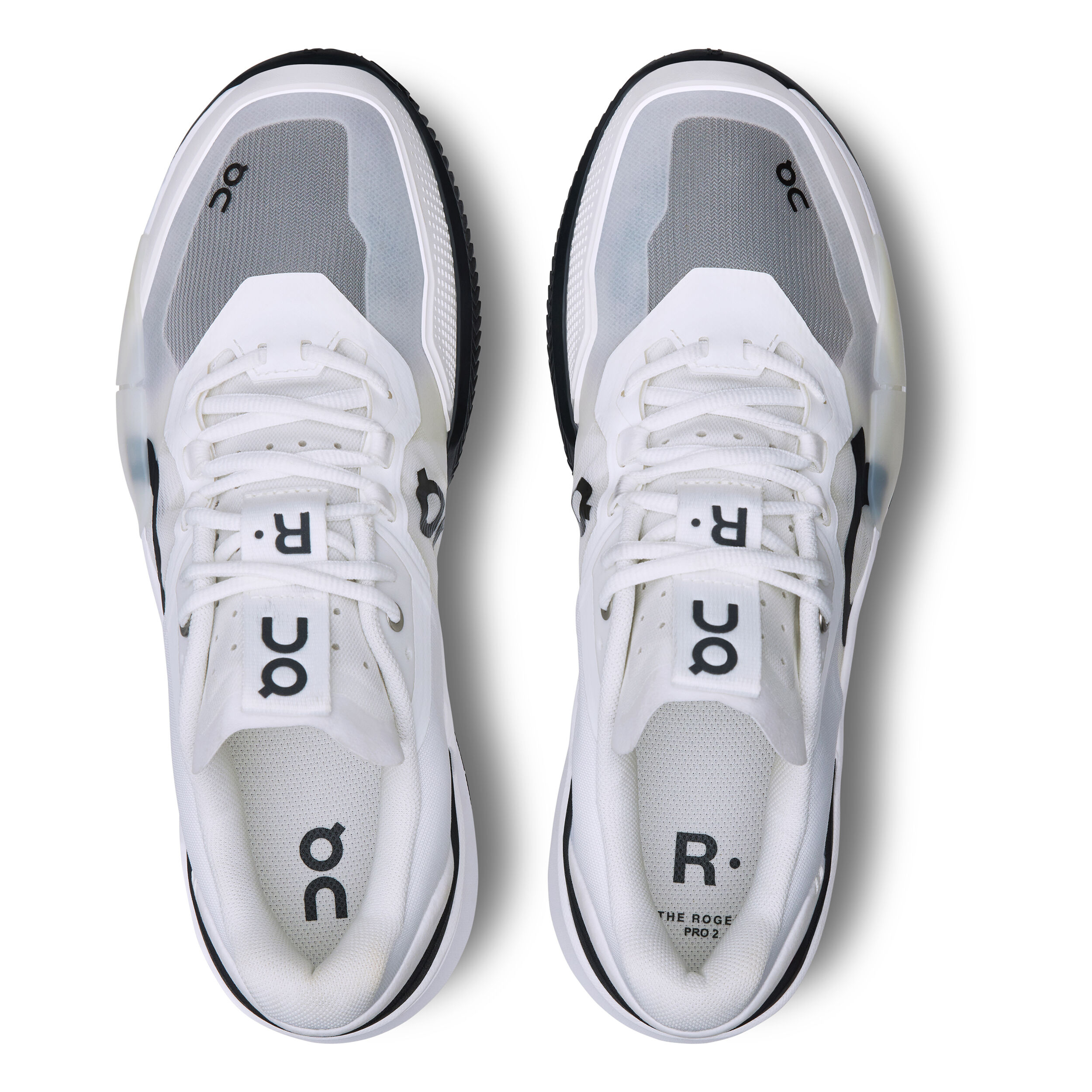 Buy On The Roger Pro 2 Chaussure Terre Battue Hommes Blanc Noir online Tennis Point CH