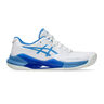 Gel-Challenger 14 Chaussure Terre Battue Femmes-Blanc,Bleu
