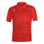V&ecirc;tements de tennis Mizuno Mizuno Team Chiba Polo Hommes-rouge