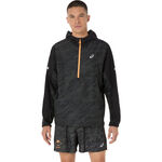 V&ecirc;tements ASICS ASICS Fujitrail Packable Veste Running Hommes-Noir