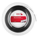 Cordages de tennis MSV MSV Co Ultra Bobine Cordage 200m-Noir