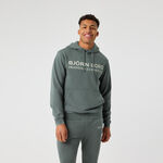 V&ecirc;tements Bj&ouml;rn Borg Bj&ouml;rn Borg Classic Print Sweat &agrave; capuche Hommes-vert fonc&eacute;