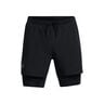 Launch 5 Inch 2-in-1 Short De Running Hommes-Noir