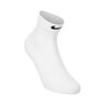 Fast Midweight Ankle Chaussettes de running Unisex - blanc, vert fluo