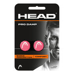 Accessoires raquettes HEAD HEAD Pro Damp Antivibrateur Pack De 2 Unit&eacute;s-Pink