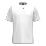 V&ecirc;tements HEAD HEAD Club 25 Tech T-shirt Hommes-Blanc