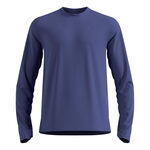 V&ecirc;tements Odlo Odlo Essential Thermal Midlayer Maillot de course Hommes-bleu
