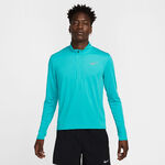 V&ecirc;tements Nike Nike Pacer Half-Zip Maillot de course Hommes - turquoise