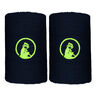 Long Poignet Pack de 2 unités Unisex - bleu foncé, vert fluo