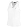 Janet D&eacute;bardeur tank top Femmes-blanc