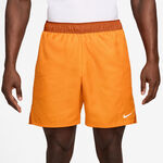 V&ecirc;tements Nike Nike Court Victory Dri-Fit 7in Aop Shorts Hommes - orange, orange