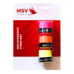 Surgrips MSV MSV Cyber Wet Pack De 3-Jaunes Fluo,Orange Fluo
