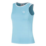 V&ecirc;tements de tennis Sergio Tacchini Sergio Tacchini TCP D&eacute;bardeur tank top Femmes - bleu clair