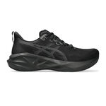 Chaussures de running ASICS ASICS Novablast 5 Chaussure de running sans stabilisateurs Hommes-noir, gris