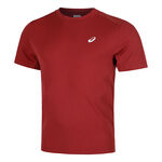 Vêtements ASICS ASICS Court T-shirt Hommes - rouge, 