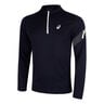 Icon 1/2 Zip Maillot De Course Hommes-Bleu Foncé