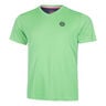 Crew Inside Out V-Neck T-shirt Hommes-Vert Fluo,Bleu Foncé