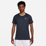 V&ecirc;tements Nike Nike Court Dri-Fit Advantage T-shirt Hommes-Bleu Fonc&eacute;