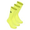 Crew Performance Chaussettes de tennis Pack de 3 -jaunes fluo