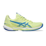 Chaussures de tennis ASICS ASICS Solution Speed FF 3 AC Chaussures Toutes Surfaces Femmes-Jaune Lemon, Bleu