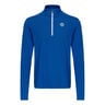Zac Tech Haut Manches Longues Hommes-Bleu Petrol, Blanc