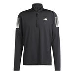 V&ecirc;tements adidas adidas Own The Run Half Zip Camiseta De Manga Larga Hombres - Negro