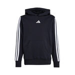 V&ecirc;tements adidas adidas 3Stripes Fleece Veste de surv&ecirc;tement Gar&ccedil;ons - noir, blanc