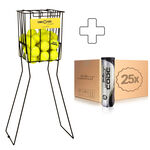 Balle de tennis Balls Unlimited Balls Unlimited Code Black Tube De 4