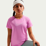 V&ecirc;tements Nike Nike Dri-FIT One T-shirt Enfants-lilas