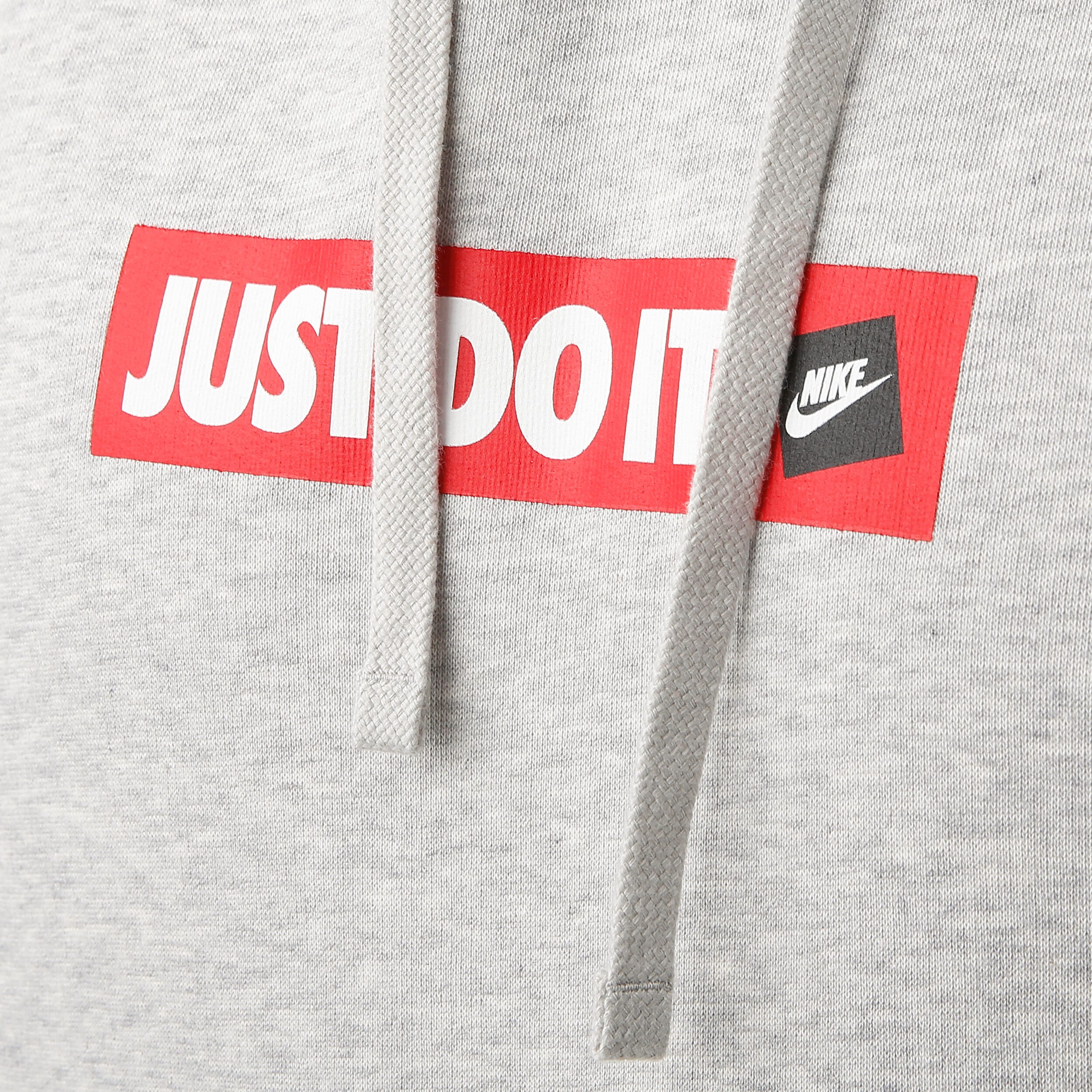 Buy Nike Sportswear Just Do It Sweat A Capuche Hommes Gris Clair Rouge online Tennis Point CH