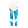 Abiba Tech Mesh Collant Tight Femmes-Blanc,Bleu Clair