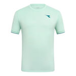 V&ecirc;tements de tennis Diadora Diadora Match T-shirt Hommes-vert
