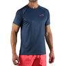 Feisty Hexagon T-shirt Hommes-Bleu