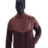 Miler Veste running Hommes - rouge foncé, bronze