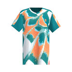 Vêtements BIDI BADU BIDI BADU Melbourne 2025 V-Neck T-shirt Garçons-Bleu Petrol, Orange