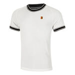 V&ecirc;tements de tennis Nike Nike Heritage T-shirt Hommes-Blanc,Bleu Fonc&eacute;