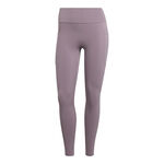 V&ecirc;tements adidas adidas DailyRun 3S 7/8 Tight Collant De Course Femmes-Mauve