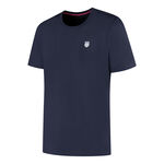K-Swiss K-Swiss KS AP HYPERCOURT BASIC TEE T-shirt Hommes-bleu fonc&eacute;