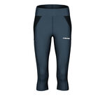 Vêtements HEAD HEAD Tech 3/4 Collant Tight Femmes-Bleu Foncé