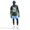 Court Dri-Fit Tee Court T-shirt Hommes - vert foncé, 