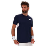 Lotto Lotto SQUADRA IV TEE T-shirt Hommes - bleu fonc&eacute;, blanc