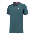 Vêtements K-Swiss K-Swiss Hypercourt Basic Polo Hommes-Bleu Petrol