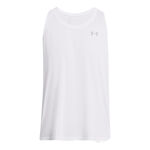 V&ecirc;tements Under Armour Under Armour Launch Top De Course Hommes-Blanc