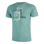 V&ecirc;tements Bullpadel Bullpadel Bebas T-shirt Hommes-Vert