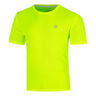 Solid T-shirt Hommes-jaunes fluo